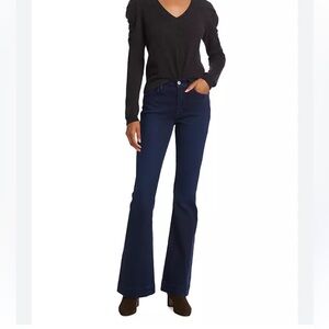 Frame Denim Women's Blue Wide-Leg Jeans